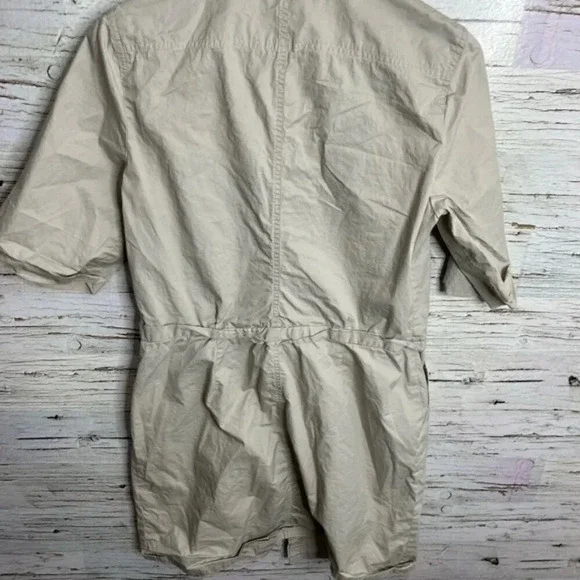 Calvin Klein khaki dress short  sleeve size 12 petite - Picture 7 of 8